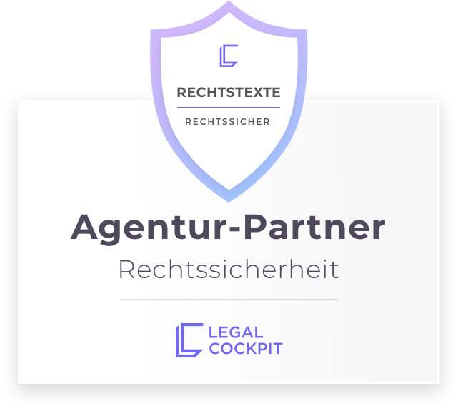 Marcel Seger Mediendesign & IT-Dienstleistungen Agentur-Partner Legal Cockpit